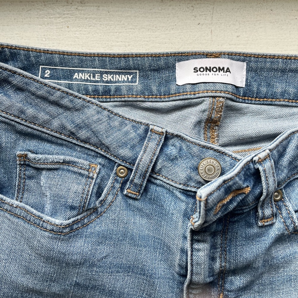 Skinny ankle jeans